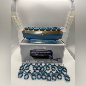 Vintage Conair Curling Hot Roller Set Tested & Working Preloved W/ Clips Retro